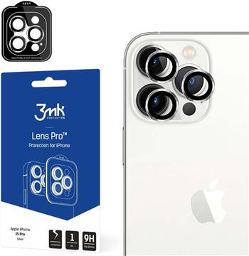 3mk Lens Protection Pro Silver do Apple iPhone 15 Pro