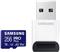 Samsung Pro PLUS microSDXC 256GB UHS-I U3 [Zapis 130MB/s Odczyt 180MB/s] z czytnikiem