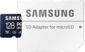 Samsung Ultimate microSDXC 128GB UHS-I U3 [Zapis 130MB/s Odczyt 200MB/s]