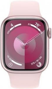 Apple Watch 9 GPS 41mm aluminium roza | roza pasek sportowy M/L