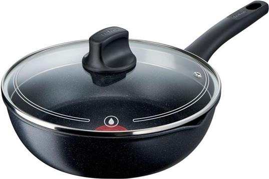 Tefal Black Stone G2818202 26cm + pokrywka