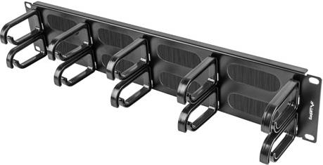 Lanberg Organizer Kabli 19'' 2U typ B crna