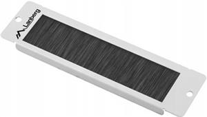 Lanberg Panel szczotkowy do szafy 10" siva