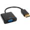 AKYGA Converter adapter with cable AK-AD-36 DisplayPort (m) 