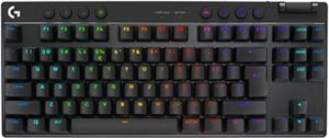 Keyboard Logitech G PRO X TKL, Brown Tactile, Lightspeed, Black, SLO g.