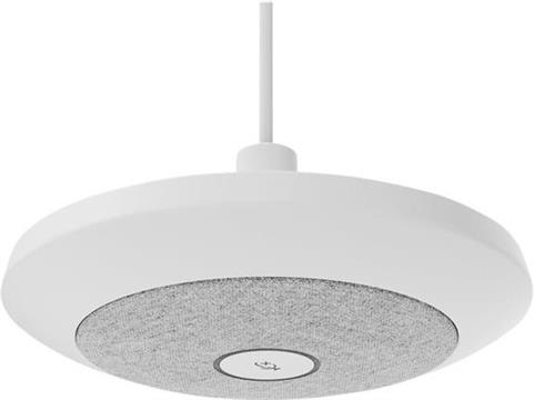 Ceiling mount for Logitech Mic Pod, White