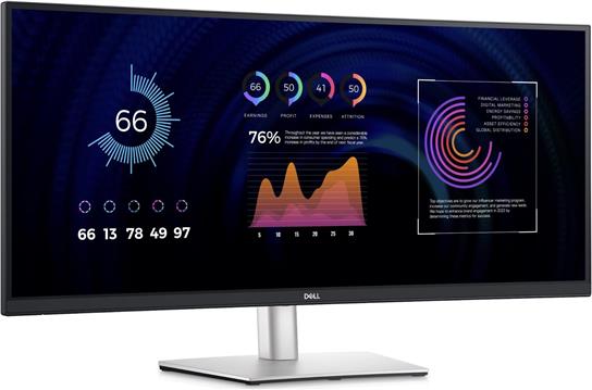 Dell P3424WE - LED monitor - curved - 34