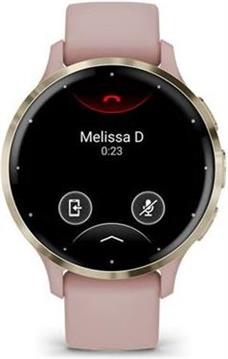 Pametni sat GARMIN Venu 3S Dust Rose Soft Gold, 010-02785-03