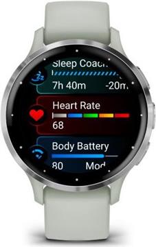 Pametni sat GARMIN Venu 3S Silver Sage Gray, 010-02785-01