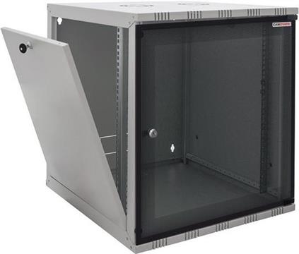 Ormar zidni 19" 1-djelni 6U - 540(š)x323(v)x550(d) mm, svjetlo sivi (RAL 7035), rastavljen