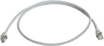 F/UTP prespojni kabel Cat.5e PVC Cu, sivi, 0,5 m