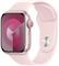 Apple Watch 9 GPS 41mm aluminium roza | roza pasek sportowy S/M