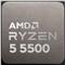 AMD Ryzen 5 Tray 5500 3,6GHz MAX Boost 4,2GHz 6xCore 19MB 65W