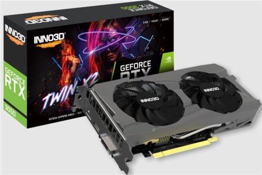 Grafička kartica Inno3D GeForce RTX 3050 Twin X2 8GB