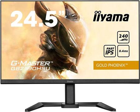 IIYAMA Monitor LED GB2590HSU-B5 GAMING 25inch 240Hz IPS 	1920 x 1080 400cd 0.4ms HDMI DP USB Full ERGO