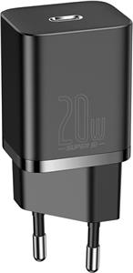 BASEUS charging adapter Si QC 3.0 / PD 20W, Type-C (black)