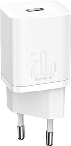 BASEUS Super-Si QC charging adapter 20W / 3A (white)
