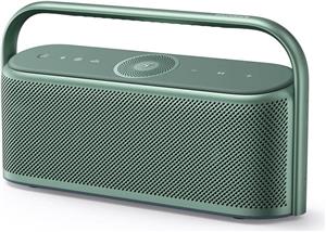 Anker Soundcore portable Bluetooth speaker Motion X600, green.