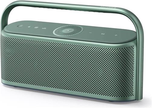 Anker Soundcore portable Bluetooth speaker Motion X600, green.