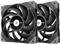 120mm Thermaltake GT12 PC Cooling Fan TT Premium Edition Black - 1 Pack