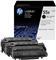 TON HP Toner 55X CE255XD Schwarz Hohe Kapazität Doppelpack