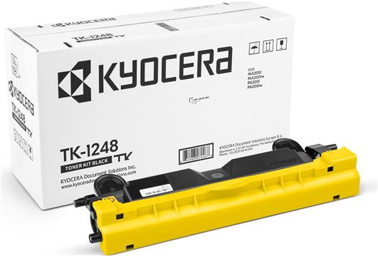 TON Kyocera Toner TK-1248 Schwarz bis zu 1.500 Seiten gem. ISO/IEC 19752