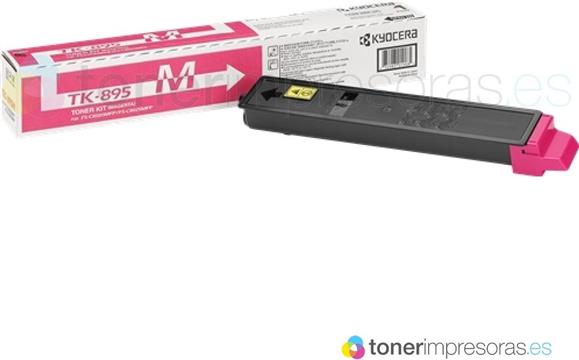 TON Kyocera Toner TK-895M Magenta bis zu 6.000 Seiten mit gem. ISO/IEC 19798