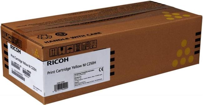 TON Ricoh Toner 408343 gelb M C250 bis zu 6.300 Seiten