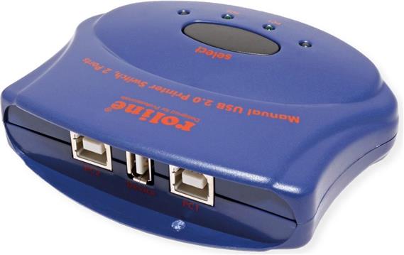 USB 2.0 Switch, 2-port ext., manual