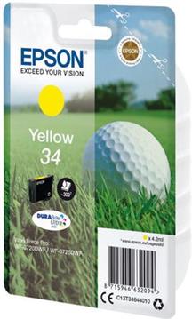 TIN Epson Tinte 34 C13T34644010 Gelb bis zu 300 Seiten