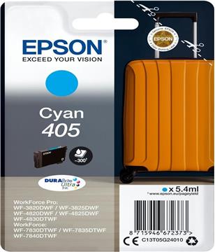 TIN Epson Tinte 405 C13T05G24010 Cyan bis zu 300 Seiten