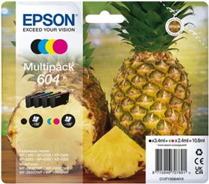 TIN Epson Tinte 604 C13T10G64010 4er Multipack (BKMCY) bis zu 130 Seiten