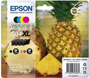 TIN Epson Tinte 604XL C13T10H64010 Multipack (BKMCY) bis zu 350 Seiten