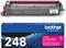 Brother TN248M - magenta - original - toner cartridge