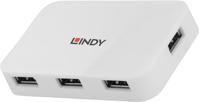 Lindy 4 Port USB 3.0 Hub Basic - hub - 4 ports