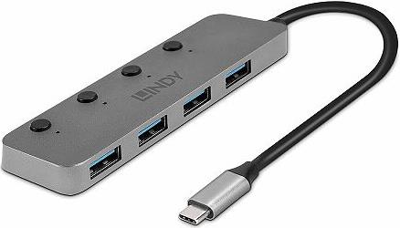 USB Hub Lindy USB 3.0 4-port