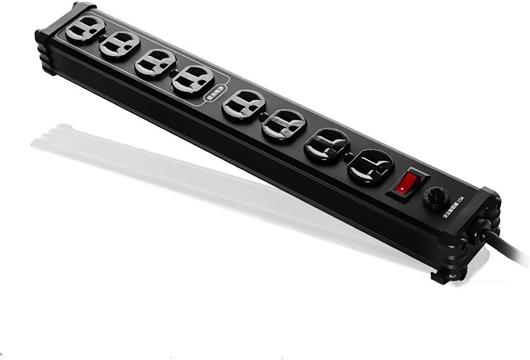 Qoltec Power strip | 5 sockets | 1.8m | Grey