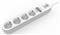 Power strip with 4 AC sockets, 4x USB, LDNIO SE4432, 2m (white)