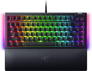 Tipkovnica Razer BlackWidow V4 75%, črna, US