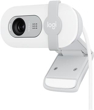 Webcam Logitech Brio 100, Off-White, USB