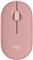 Mouse Logitech Pebble 2 M350S Wireless, Rose
