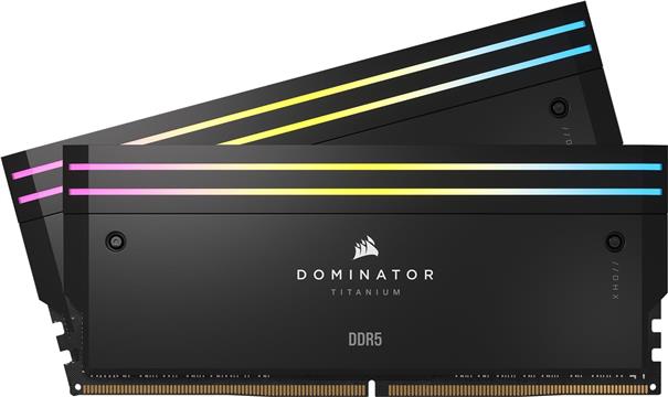 CORSAIR RAM Dominator Titanium RGB - 64 GB (2 x 32 GB Kit) - DDR5 6000 DIMM CL30