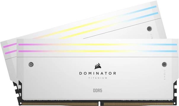 CORSAIR RAM Dominator Titanium RGB - 64 GB (2 x 32 GB Kit) - DDR5 6400 DIMM CL32