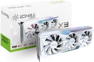 Inno3D GEFORCE RTX 4060 Ti 8GB ICHILL X3 WHITE - graphics card - GeForce RTX 4060 Ti - 8 GB - white