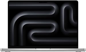 Apple MacBook Pro: Apple M3 chip with 8-core CPU and 10-core GPU (8GB/512GB SSD) - Silver, MR7J3D/A