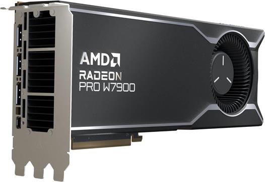 AMD Radeon Pro W7900 48GB GDDR6 Workstation Grafikkarte 3xDP/1x mDP