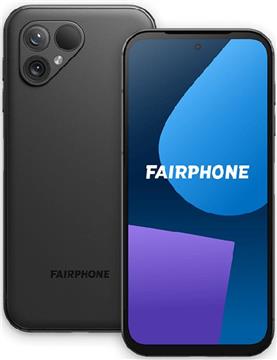 Fairphone 5 5G Dual-SIM 8GB/256GB matt black Android 13.0 Smartphone