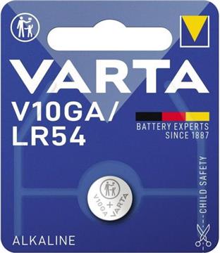 VARTA Professional Electronics Batterie V 10 GA LR54 1er Blister