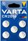 VARTA Professional Electronics Knopfzelle Batterie CR 2016 5er Blister