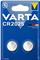 VARTA Professional Electronics Knopfzelle Batterie CR 2025 2er Blister